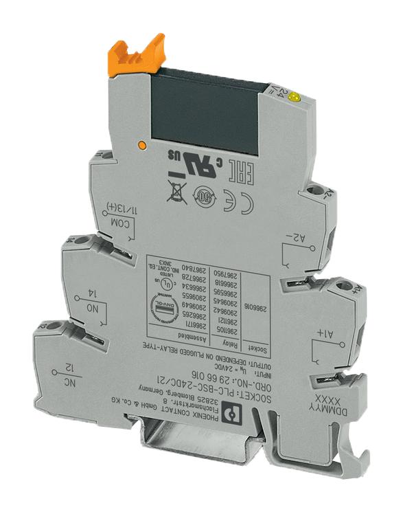 Phoenix Contact 2966634 Plc Optocoupler, D/rail, 24Dc/24Dc