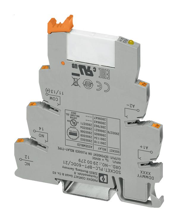 Phoenix Contact 2900309 Relay, Spdt, 36Vac, 30Vdc, 0.05A