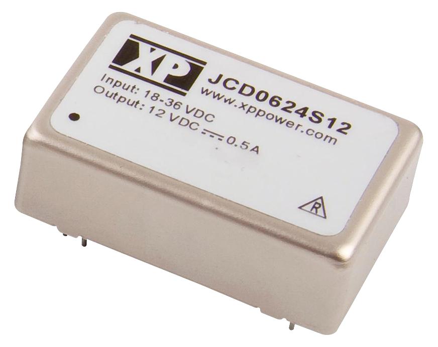 Xp Power Jcd0624S12 Dc/dc Converter, 6W, 12V, Dip-24