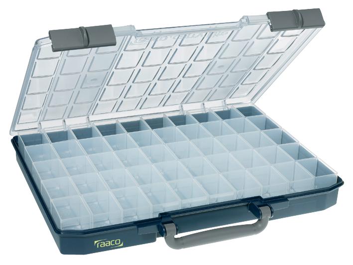 Raaco 136280 Box, Carrylite Cl55-50, 50 Inserts