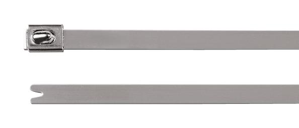 Hellermanntyton 111-94149 Cable Tie, Steel, 362X7.9Mm, Pk50