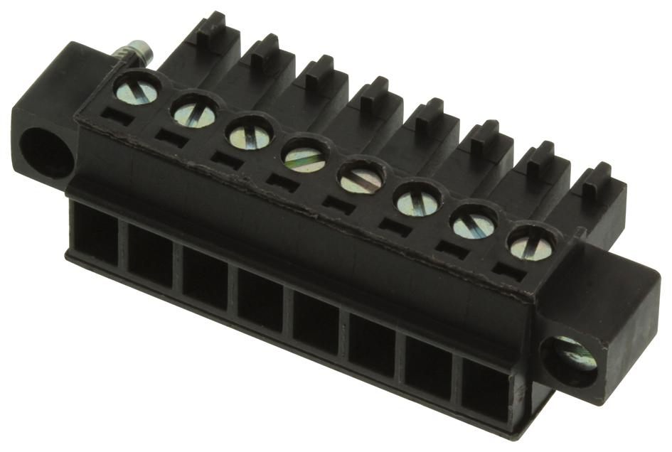 Weidmuller 1793000000 Terminal Block, Pluggable, 8Pos, 16Awg