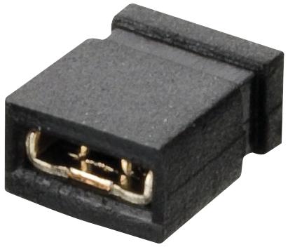 Harwin M50-1900005 Jumper, Socket, Black