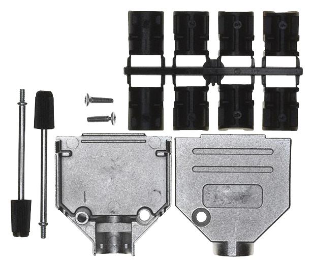 Amphenol / Partner Stock 8655Mh2501Bklf D Sub Backshells