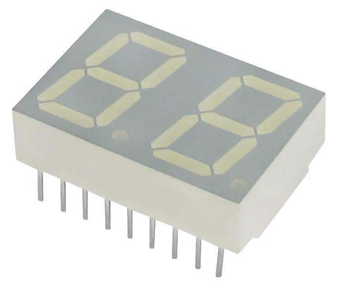 Kingbright Da56-11Sykwa Display, Led,  0.56, Yellow,  Com.an.