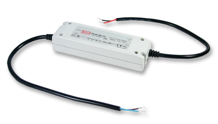 Mean Well Pln-60-24 Led Driver, Ac-Dc, Cc, 2.5A, 24V