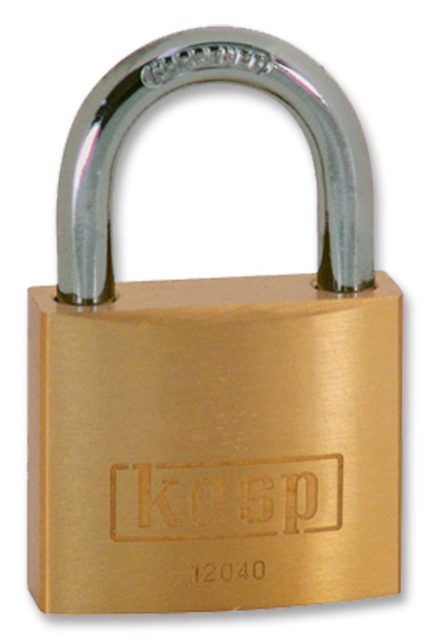 Kasp Security K12040A1 Padlock, Brass, 40Mm, Ka