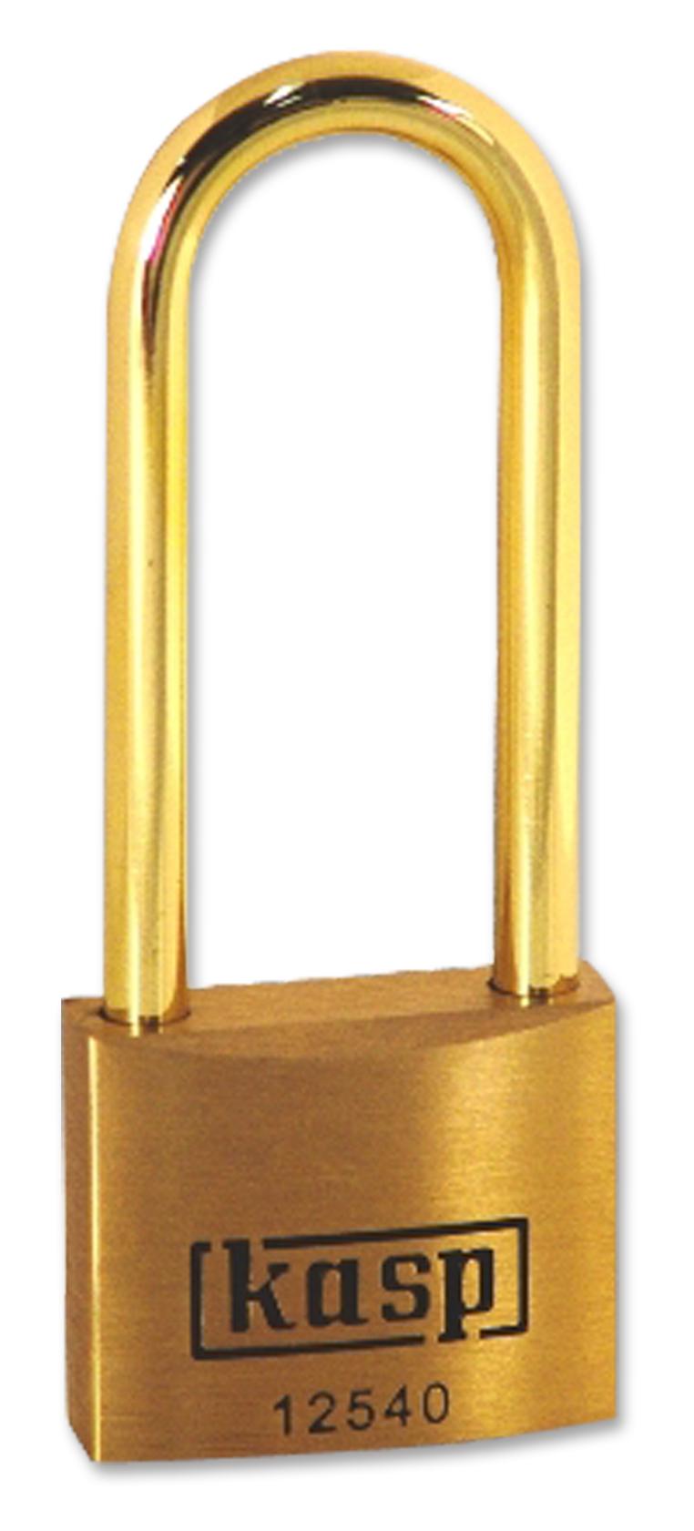 Kasp Security K12540L63Bd Padlock, Brass, Premium