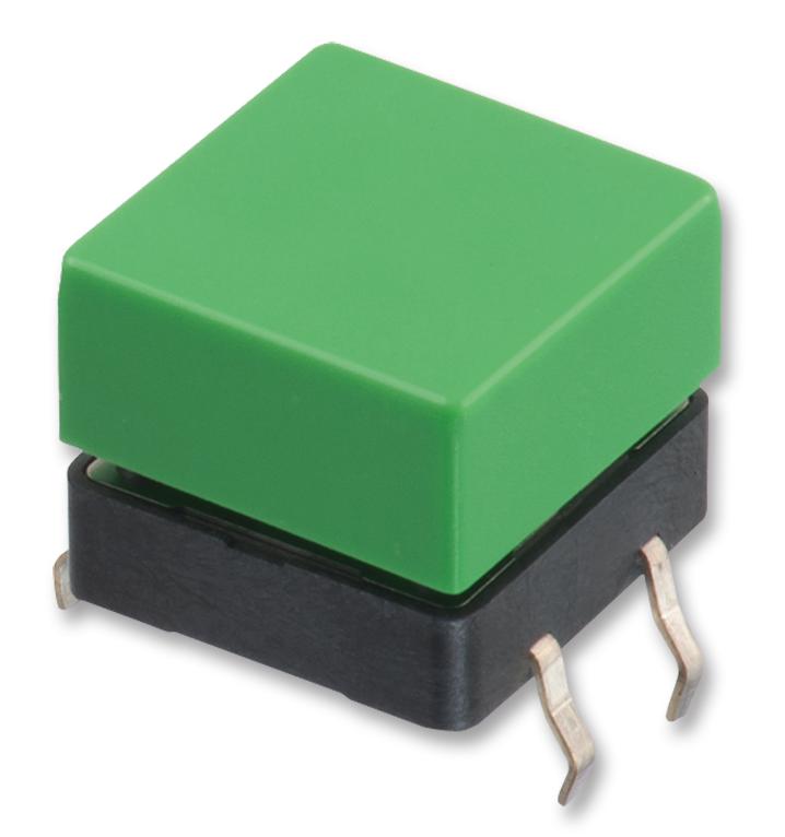 Wurth Elektronik 714308050 Cap, Green, For 12X12Mm Tact Switch