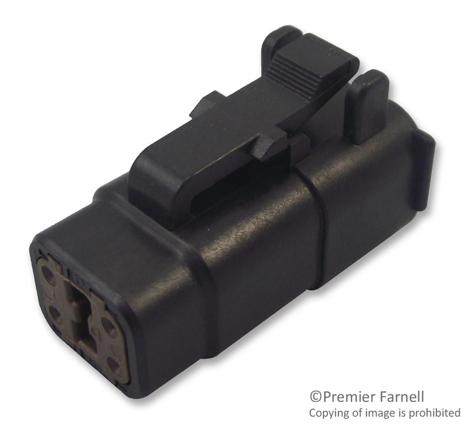 Deutsch - Te Connectivity Dtmh06-4Sd Automotive Housing, Plug, 4Pos, 7.5A