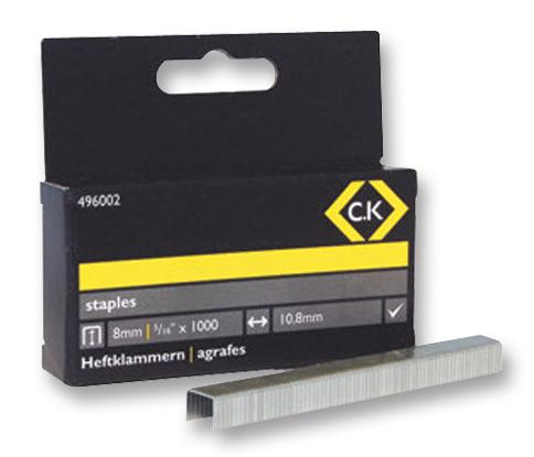 Ck Tools 496002 Staples, 10.5X8Mm, Pk1000