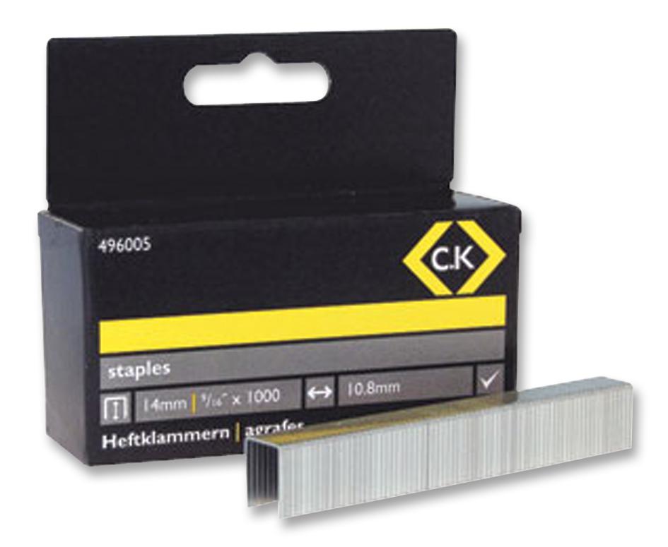 Ck Tools 496005 Staples, 10.5X14Mm, Pk1000