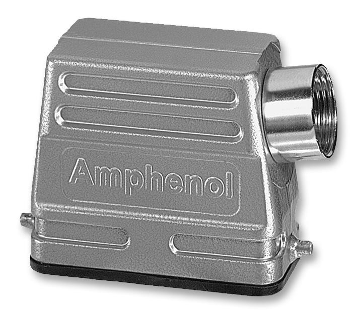 Amphenol Sine/tuchel C146 21R010 500 4 Hood, Low, Side Entry, Size 15D M25