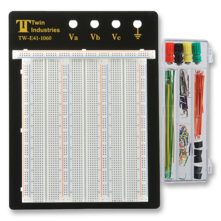 Twin Industries Tw-E41-1060 Breadboard, 175.26X144.78Mm, 2390Tp