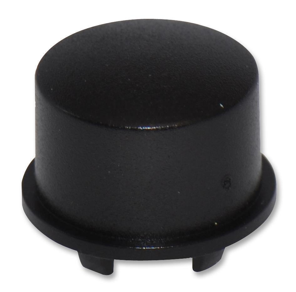 Multimec 1Us09 Cap, Round, 10.6Mm, Convex, Black