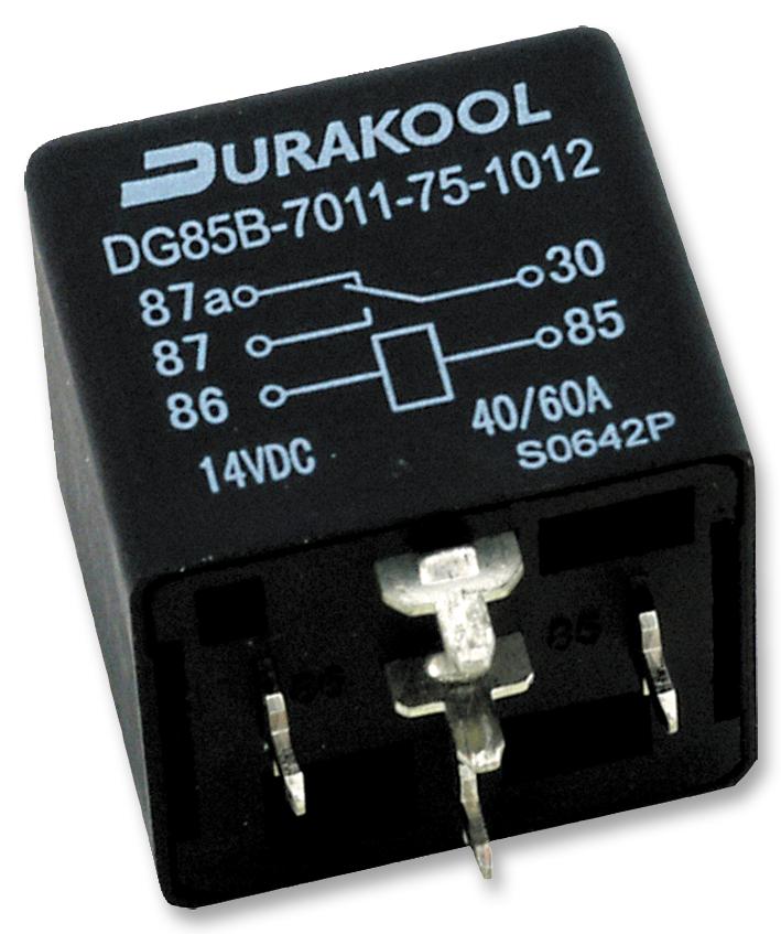 Durakool Dg85C-8021-75-1024 Relay, Spst-No, 24Vdc, 80A