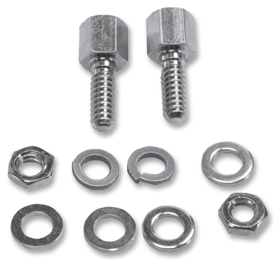 Multicomp Pro Spc15082. Screwlock, Kit, 4-40 Unc, 2A, 13Mm, Pk2