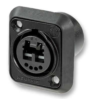 Neutrik No2-4Fdw-A Connector, Optical, Con Chassis, Ip65