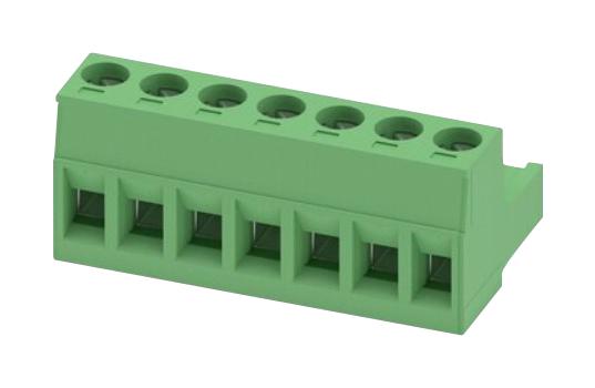 Phoenix Contact 1757064 Terminal Block, Pluggable, 7Pos, 12Awg