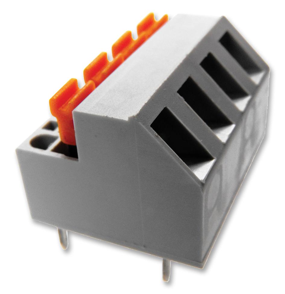 Camdenboss Cstb/6 Terminal Block, Wire To Brd, 6Pos, 16Awg