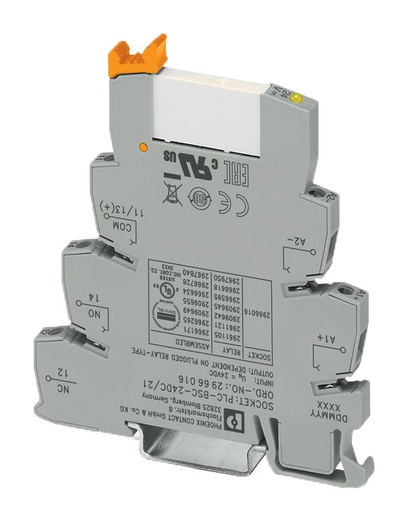 Phoenix Contact 2966171 Relay, Spdt, 250Vac, 6A