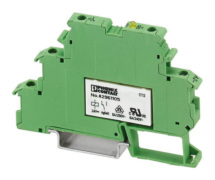 Phoenix Contact 2964500 Relay, Spdt, 250Vac, 6A