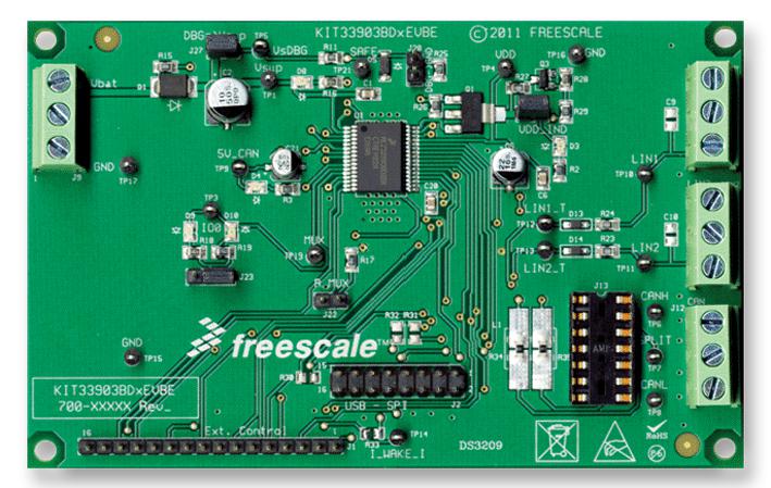 Nxp Kit33903Bd3Evbe Evaluation Board, Can/lin Interface