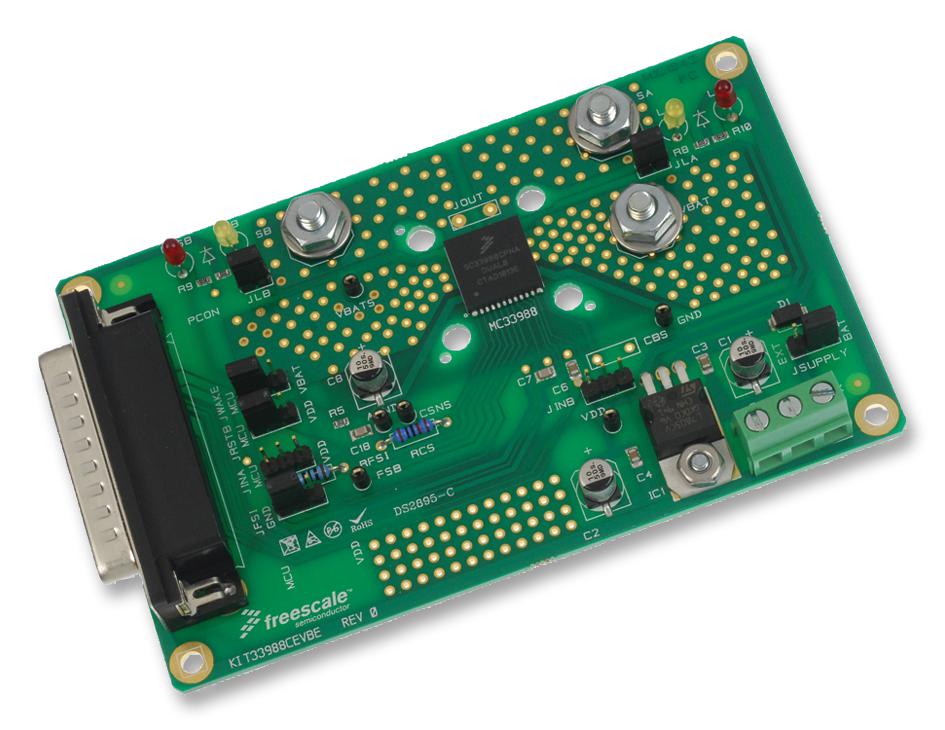 Nxp Kit33988Cevbe Evaluation Board, High Side Switch