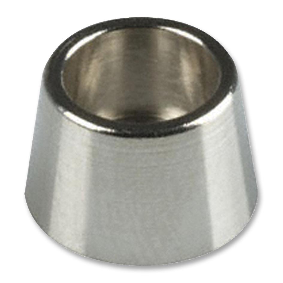 C&k Components 702501201 Dress Nut, Nickel Plated, 1/4-40 Uns