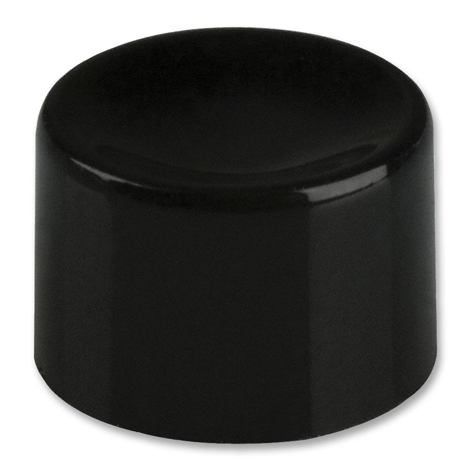 C&k Components 801802000 Cap, Round, Black, 7.87X6.35Mm, For 8020