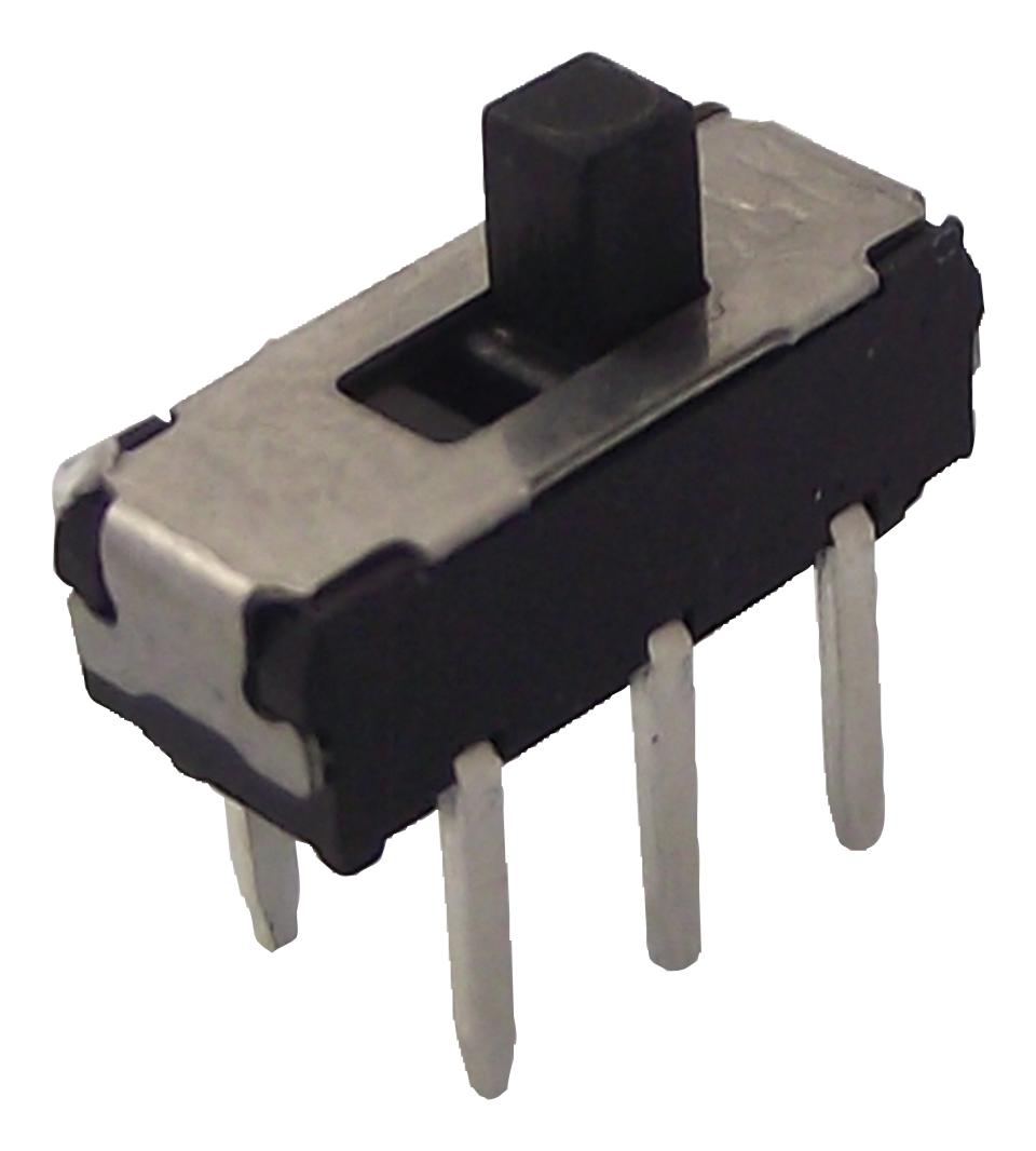 C&k Components Js202011Cqn Switch, Dpdt, 0.6A, 6Vdc, Tht