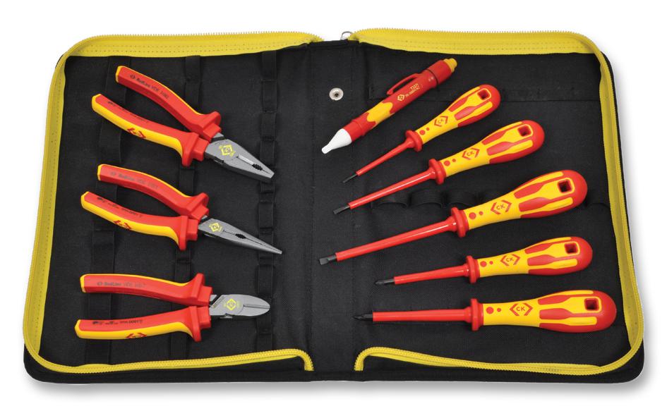 Ck Tools T5953 Kit, Pliers/screwdrivers, Pz, Vde, 11Pc