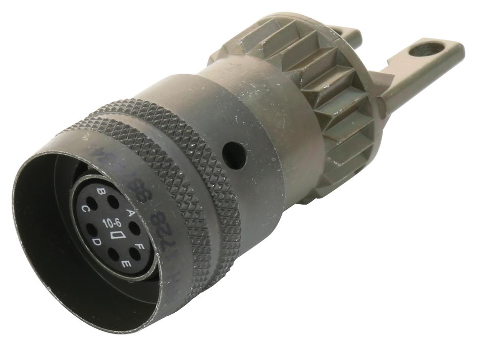 Amphenol Industrial Pt06A10-6S-Sr.. Circular Connector, Plug, 10-6, Cable