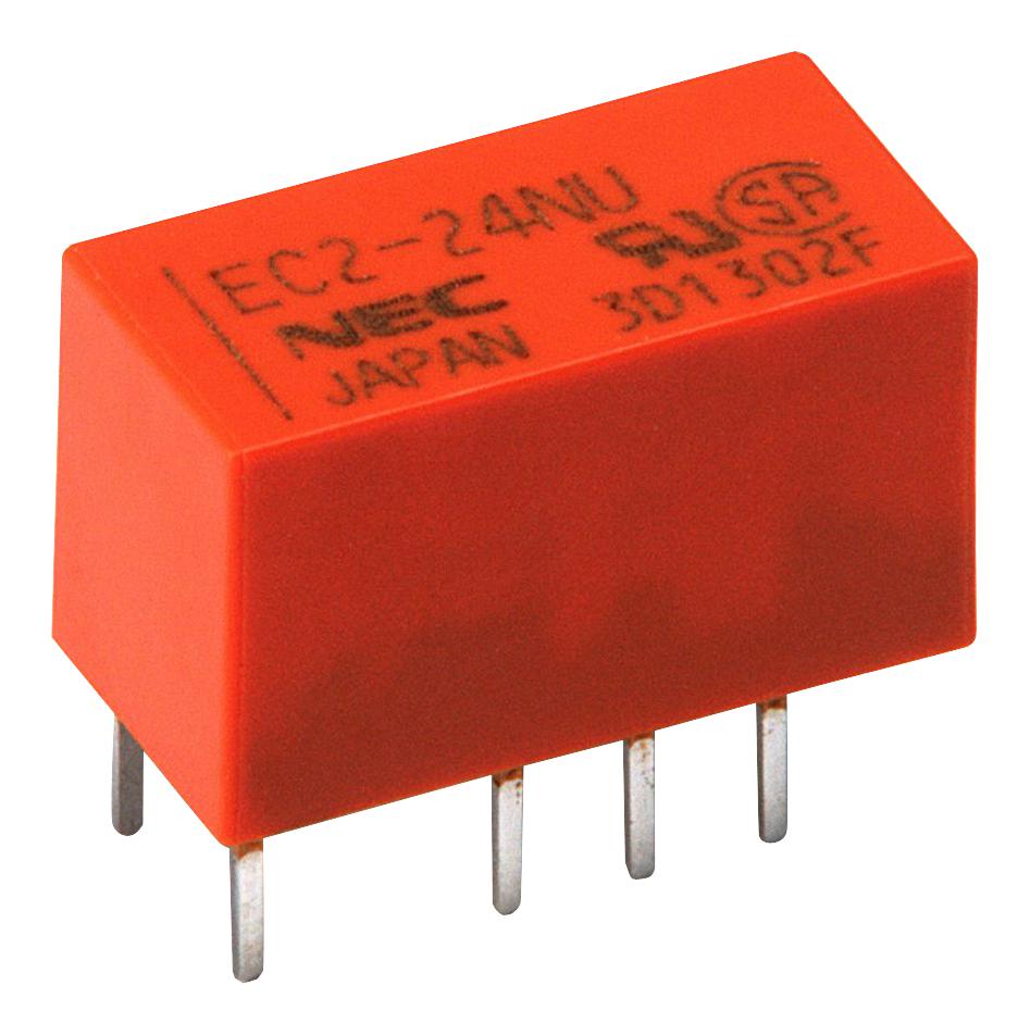 Kemet Ec2-12Snu Relay, Signal, Dpdt, 250Vac, 220Vdc, 2A