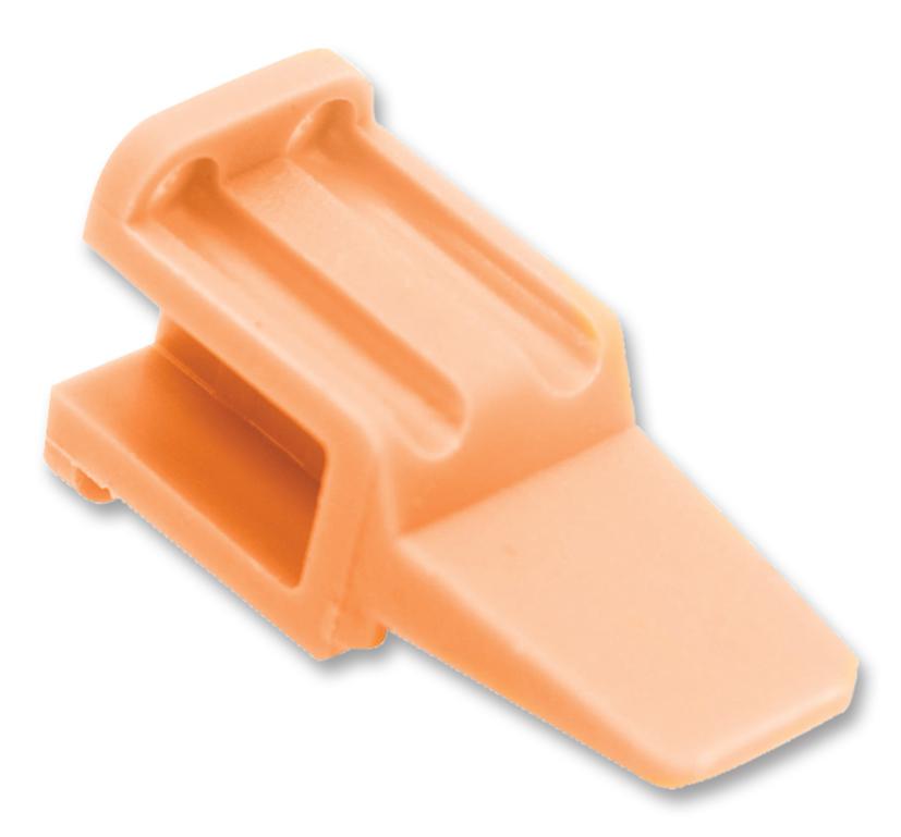 Amphenol Sine/tuchel Awm-4S Wedgelock, 4 Way, Orange, Thermoplastic