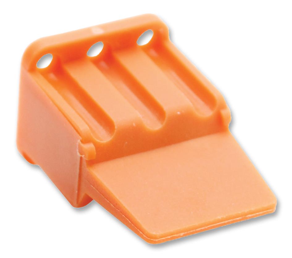 Amphenol Sine/tuchel Awm-6S Wedgelock, 6 Way, Orange, Thermoplastic