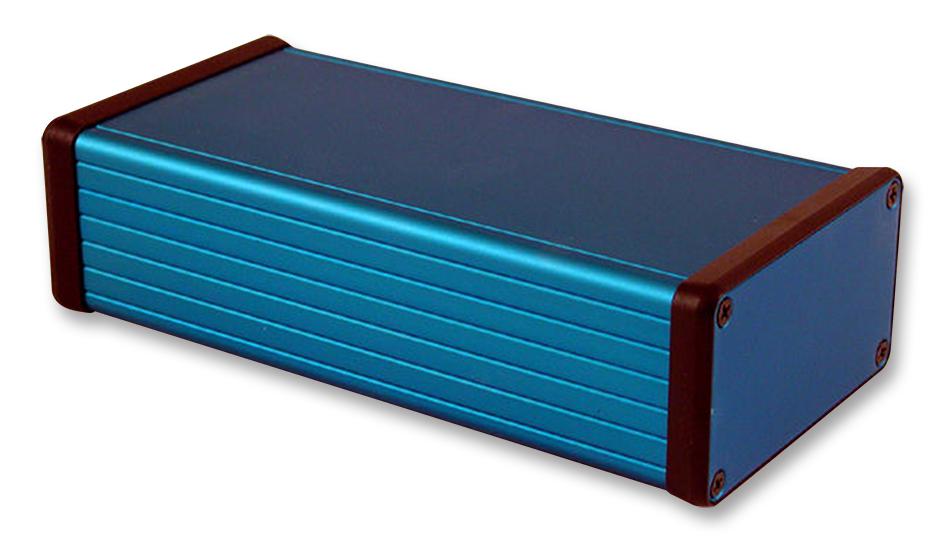 Hammond 1455K1601Bu Enclosure, Aluminium, Blue, 160X78X43Mm