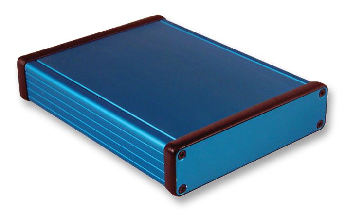 Hammond 1455P1601Bu Enclosure, Alu, Blue, 160X125X30.5Mm