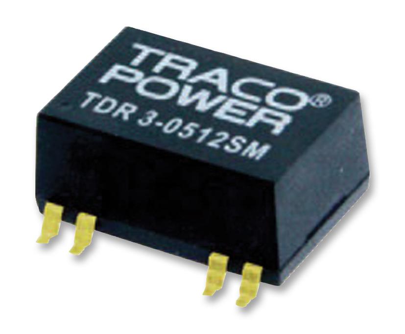 Traco Power Tdr 3-2411Sm Dc/dc Converter, 3W, 5V, 0.6A