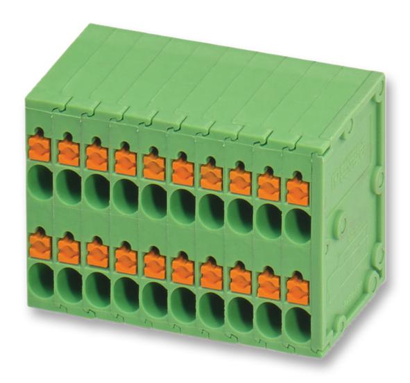 Phoenix Contact 1841500 Terminal Block, Wire To Brd, 3Pos, 14Awg