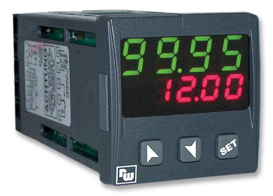 Wachendorff Ti484801 Timer, 4 Digits, 48X48, 2 Relays