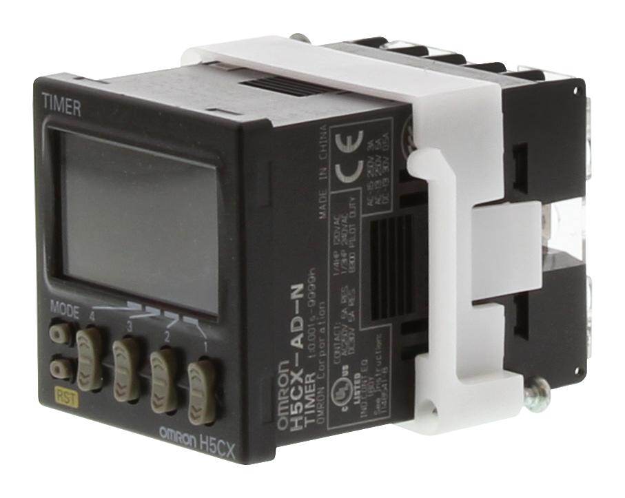 Omron H5Cx-L8-N Ac100-240 Timer, Multifunction, 4 Digits, 48X48Mm