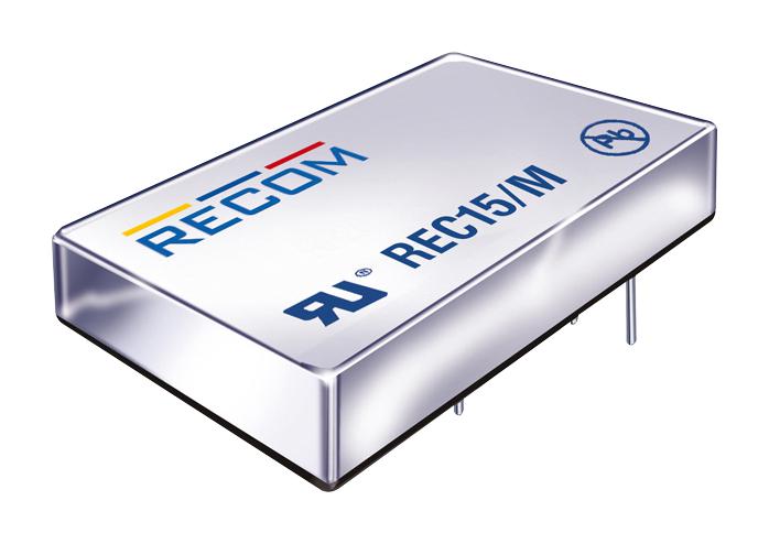 Recom Power Rec15-2415Sz/h3/m Dc-Dc Converter, 15V, 1A