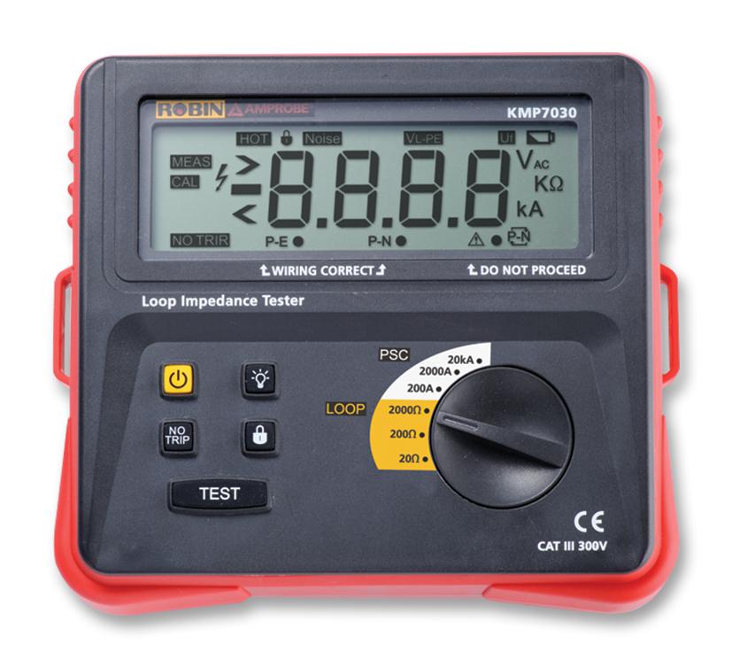 Beha-Amprobe Kmp7030 Earth Loop Impedance Tester