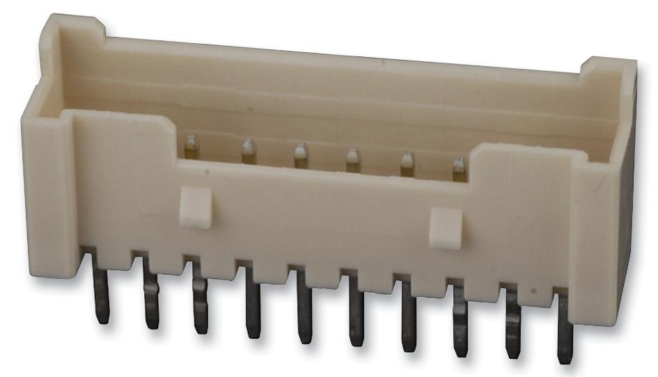 Molex 353621050 Connector, Header, 10Pos, 1Row, 2Mm