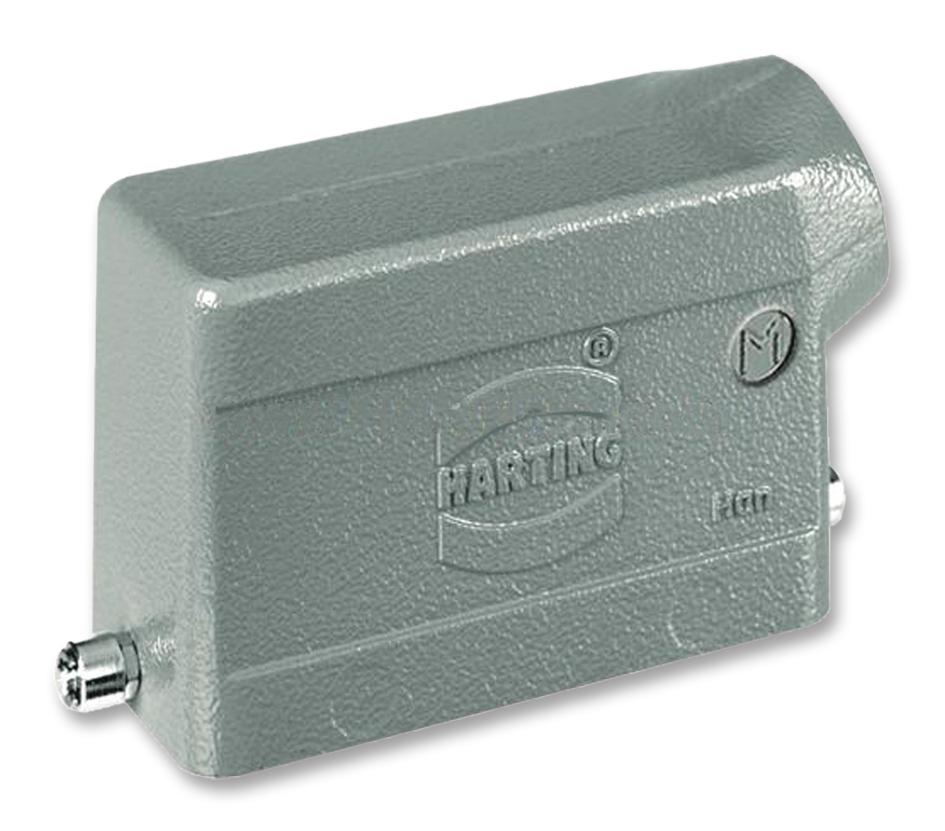 Harting 19 30 016 1541 Hood, 16B, Side Entry, Aluminium