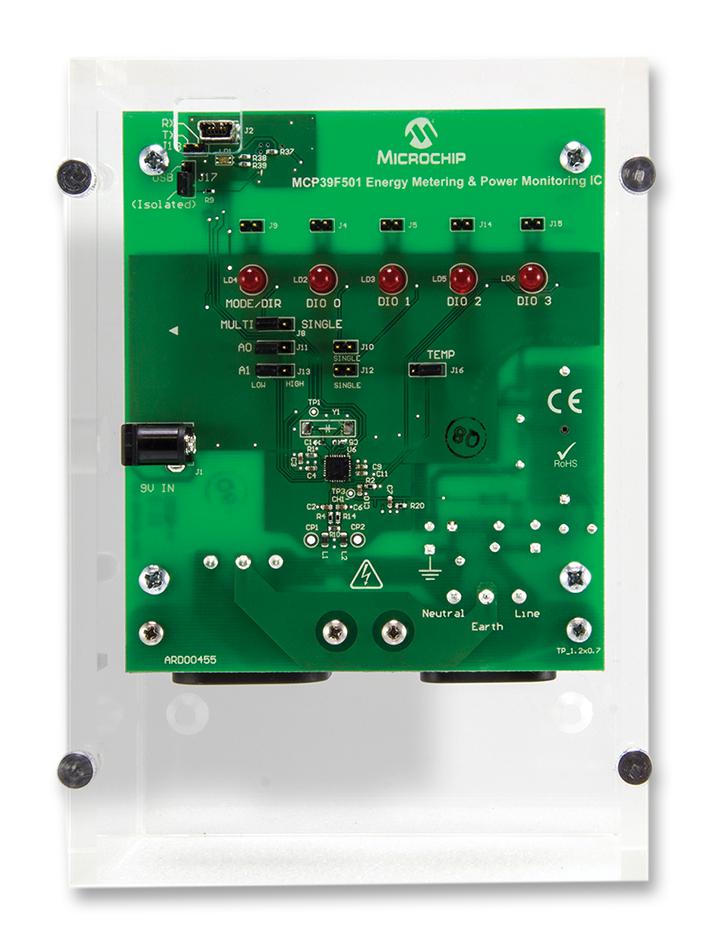 Microchip Ard00455 Demo Board, Power Monitor