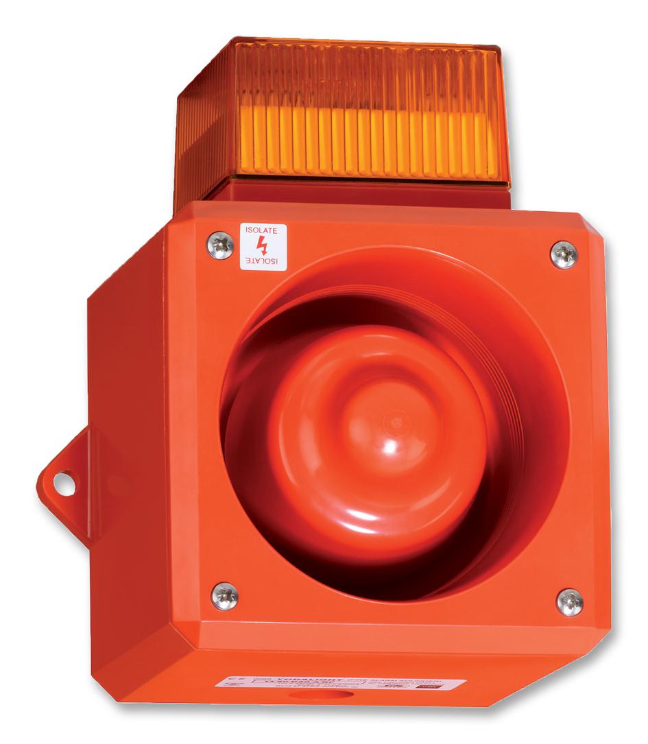 Clifford And Snell Yl50/l50/a/rf/wr Sounder/beacon, 110Db, 115Vac, Ip65