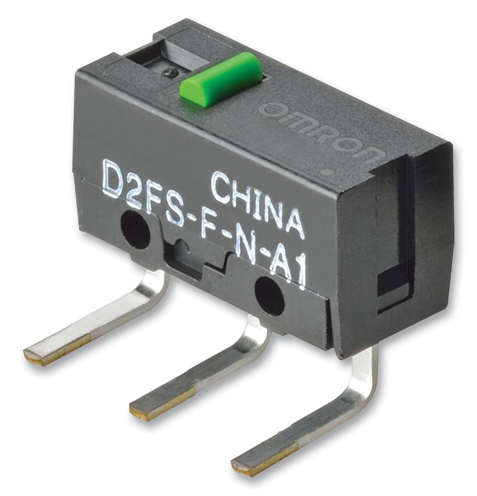 Omron Electronic Components D2Fs-F-N-A1 Microswitch, Plunger, Spst, 0.1A, 6Vdc