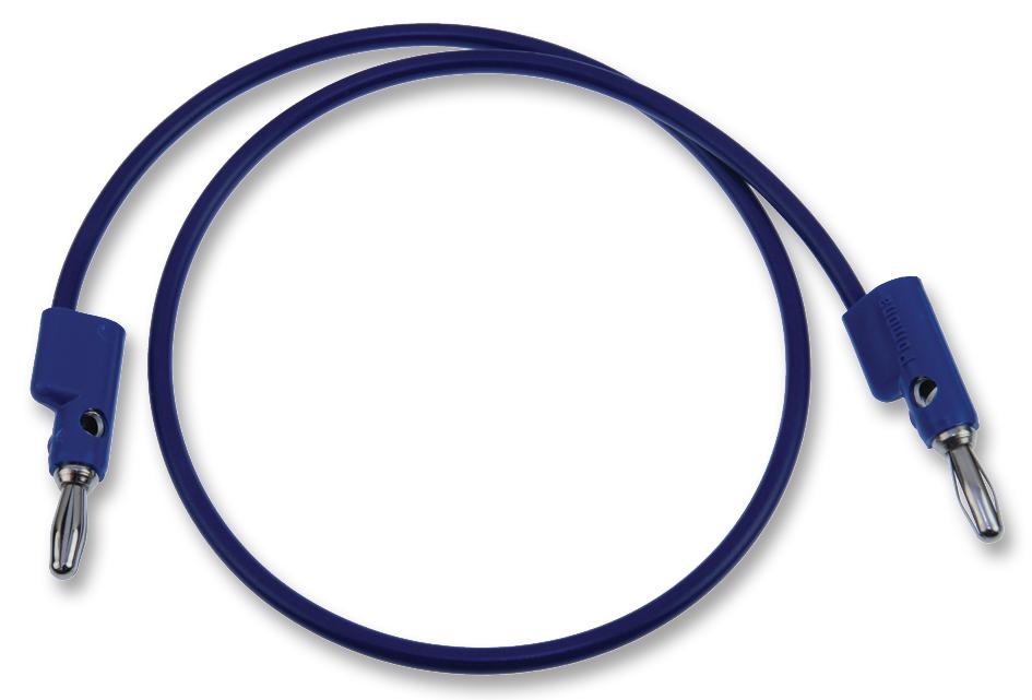 Pomona B-18-6 Test Lead, Blue, 457.2Mm, 60V, 15A